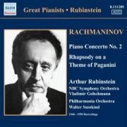 Klavierkonzert 2/Rhapsodie - Rubinstein/Golschmann/Susskind