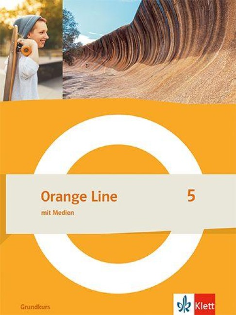 Orange Line 5 Grundkurs. Schulbuch mit Medien (fester Einband) Klasse 9 - 
