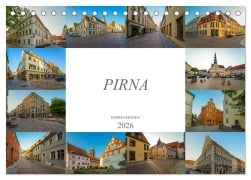 Cover-Bild zum Titel 'Pirna Impressionen (Tischkalender 2026 DIN A5 quer), CALVENDO Monatskalender' von 'Dirk Meutzner'