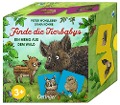 Cover-Bild zum Titel 'Finde die Tierbabys. Ein Memo aus dem Wald für Kinder ab 3 Jahren' von 'Peter Wohlleben'
