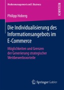 Cover-Bild zum Titel 'Die Individualisierung des Informationsangebots im E-Commerce' von 'Philipp Hoberg'