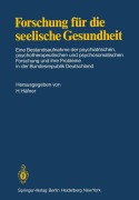 Cover-Bild zum Titel 'Forschung für die seelische Gesundheit' von ''