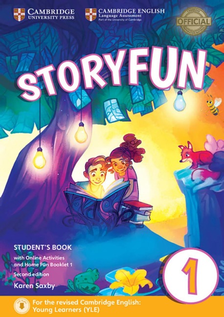 Storyfun for Starters, Movers and Flyers 1. Student's Book with online activities and Home Fun Booklet. 2nd Edition - 