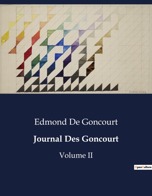 Journal Des Goncourt - Edmond de Goncourt