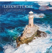 Cover-Bild zum Titel 'Leuchttürme 2026 - Broschürenkalender 30x30 cm (30x60 geöffnet) - Kalender mit Platz für Notizen - Wandkalender - Wandplaner - Leuchtturmkalender' von ''