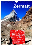 Cover-Bild zum Titel 'Zermatt (Wandkalender 2026 DIN A4 hoch), CALVENDO Monatskalender' von 'Katja Baumgartner'