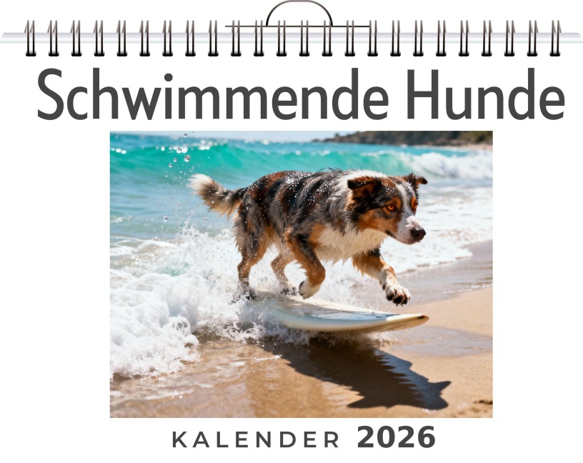 Schwimmende Hunde - Olivia Koch