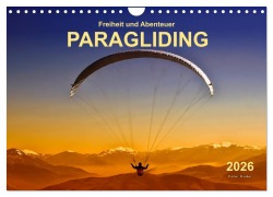 Cover-Bild zum Titel 'Freiheit und Abenteuer - Paragliding (Wandkalender 2026 DIN A4 quer), CALVENDO Monatskalender' von 'Peter Roder'