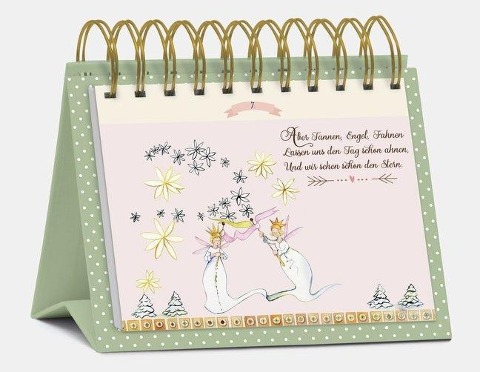 Tisch-Adventskalender "24 Glücksmomente zur Weihnachtszeit" - 