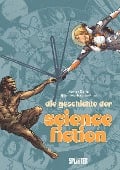 Cover-Bild zum Titel 'Die Geschichte der Science-Fiction (Graphic Novel)' von 'Xavier Dollo'