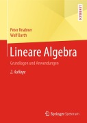 Cover-Bild zum Titel 'Lineare Algebra' von 'Wolf Barth, Peter Knabner'