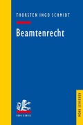 Cover-Bild zum Titel 'Beamtenrecht' von 'Thorsten Ingo Schmidt'