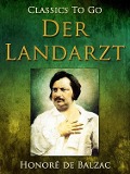 Cover-Bild zum Titel 'Der Landarzt' von 'Honoré de Balzac'