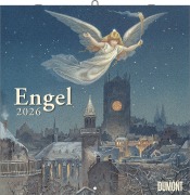 Cover-Bild zum Titel 'Engel 2026 - Broschürenkalender - Wandkalender - Format 30 x 30 cm' von ''