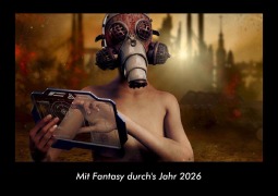 Cover-Bild zum Titel 'Mit Fantasy durch's Jahr 2026 Fotokalender DIN A3' von 'Tobias Becker'