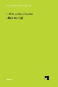 Cover-Bild zum Titel 'Ethik (1812/13)' von 'Friedrich Schleiermacher'