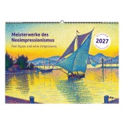 Cover-Bild zum Titel 'Meisterwerke des Neoimpressionismus. Wandkalender 2027' von ''