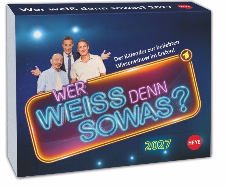Wer weiß denn sowas? Tagesabreißkalender 2027 - 