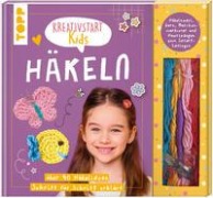 Cover-Bild zum Titel 'Kreativstart Kids Häkeln. Anleitungsbuch und Material' von 'Frechverlag'