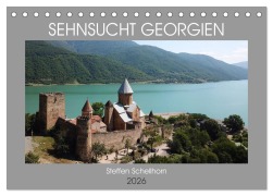 Cover-Bild zum Titel 'Sehnsucht Georgien (Tischkalender 2026 DIN A5 quer), CALVENDO Monatskalender' von 'Steffen Schellhorn'