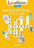 Leselöwen Kreuzworträtsel für Leseprofis - 2. Klasse (Sonnengelb) - 