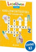 Cover-Bild zum Titel 'Leselöwen Kreuzworträtsel für Leseprofis - 2. Klasse (Sonnengelb)' von ''