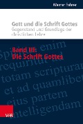 Cover-Bild zum Titel 'Gott und die Schrift Gottes' von 'Werner Führer'