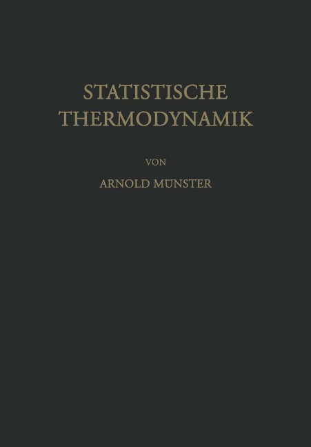 Statistische Thermodynamik - A. Münster
