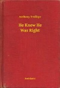 Cover-Bild zum Titel 'He Knew He Was Right' von 'Anthony Trollope'