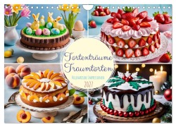 Cover-Bild zum Titel 'Tortenträume - Traumtorten (Wandkalender 2027 DIN A4 quer), CALVENDO Monatskalender' von 'Steffani Lehmann'