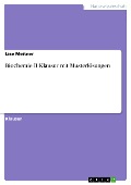 Cover-Bild zum Titel 'Biochemie II Klausur mit Musterlösungen' von 'Lise Meitner'