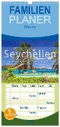 Familienplaner 2024 - Seychellen Traumstrände im Paradies mit 5 Spalten (Wandkalender, 21 x 45 cm) CALVENDO - Patrick Rosyk