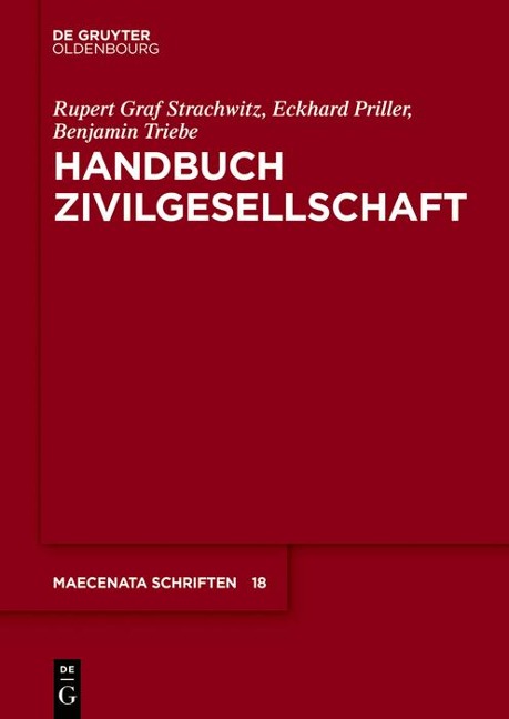 Handbuch Zivilgesellschaft - Rupert Graf Strachwitz, Eckhard Priller, Benjamin Triebe