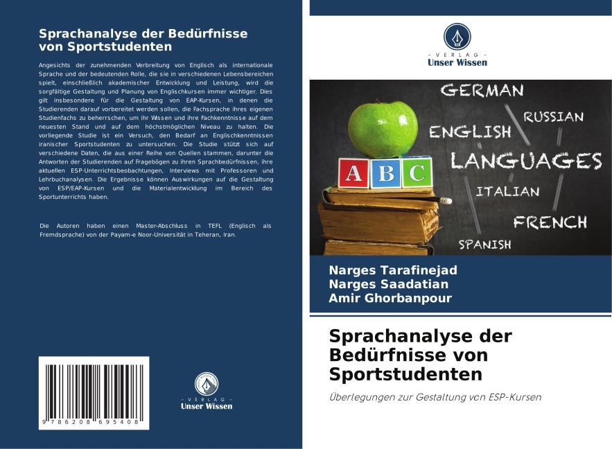 Sprachanalyse der Bedürfnisse von Sportstudenten - Narges Tarafinejad, Narges Saadatian, Amir Ghorbanpour