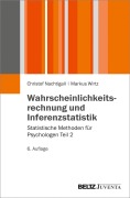 Cover-Bild zum Titel 'Wahrscheinlichkeitsrechnung und Inferenzstatistik' von 'Christof Nachtigall, Markus Wirtz'