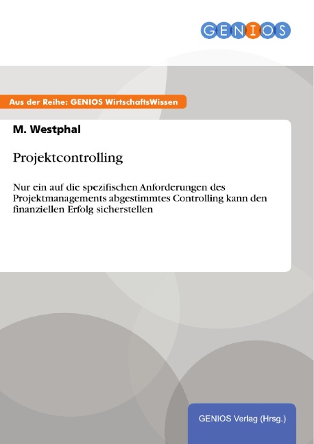 Projektcontrolling - M. Westphal
