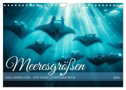 Cover-Bild zum Titel 'Meeresgrößen (Wandkalender 2026 DIN A4 quer), CALVENDO Monatskalender' von 'Kerstin Waurick'
