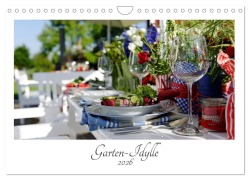 Cover-Bild zum Titel 'Garten-Idylle 2026 (Wandkalender 2026 DIN A4 quer), CALVENDO Monatskalender' von 'Tobias Trapp'