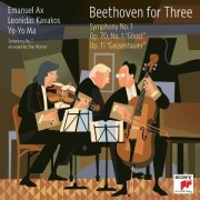 Cover-Bild zum Titel 'Beethoven for Three: Symphony No. 1 / Op. 70, No. 1 "Ghost" / Op. 11 "Gassenhauer"' von 'Yo-Yo Ma, Leonidas Kavakos, Emanuel Ax'