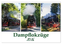 Cover-Bild zum Titel 'Schmalspurbahnen im Harz (Wandkalender 2026 DIN A3 quer), CALVENDO Monatskalender' von 'Gierok, Steffen Magic Artist Design'