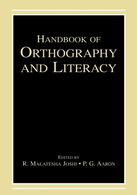 Handbook of Orthography and Literacy - 