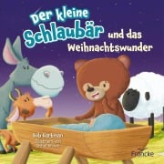 Cover-Bild zum Titel 'Der kleine Schlaubär und das Weihnachtswunder' von 'Bob Hartman'