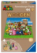 Cover-Bild zum Titel 'WOODEN Puzzle Kids 44 Teile - Nintendo Super Mario' von ''