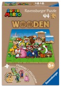 Cover-Bild zum Titel 'WOODEN Puzzle Kids 44 Teile - Nintendo Super Mario' von ''