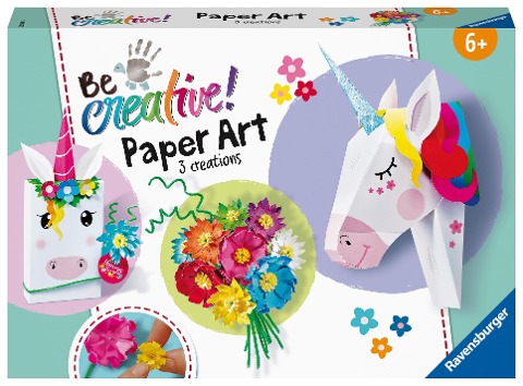 BeCreative Paper Art, DIY für Kinder ab 6 Jahren - 