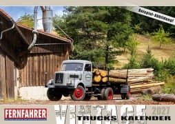 Cover-Bild zum Titel 'Vintage Trucks Kalender 2027' von ''