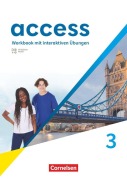 Cover-Bild zum Titel 'Access - Allgemeine Ausgabe 2022 - Band 3: 7. Schuljahr. Workbook mit interaktiven Übungen' von 'Simone Brandt, Petra Bauerschmidt, Peadar Curran, Niamh Humphreys, Isabel Otto'