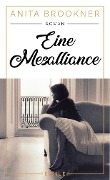 Cover-Bild zum Titel 'Eine Mesalliance' von 'Anita Brookner'