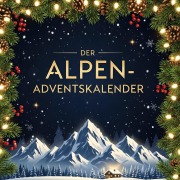 Cover-Bild zum Titel 'Der Alpen-Adventskalender' von 'Jonas Keller'