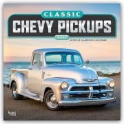 Cover-Bild zum Titel 'Classic Chevy Pickups - Klassischer Chevy Pickup 2027 - 16-Monatskalender' von 'Browntrout Publishers'